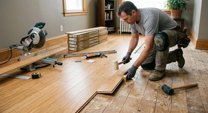 Bamboo Flooring Installation in Salisbury, MD