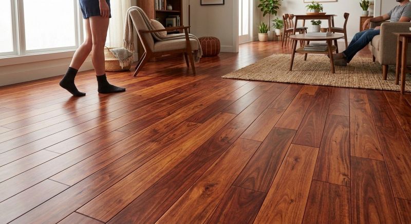 Cherry Floor Installation in Berlin, MD