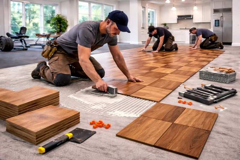 Hardwood Floor Installation in Frankford, DE