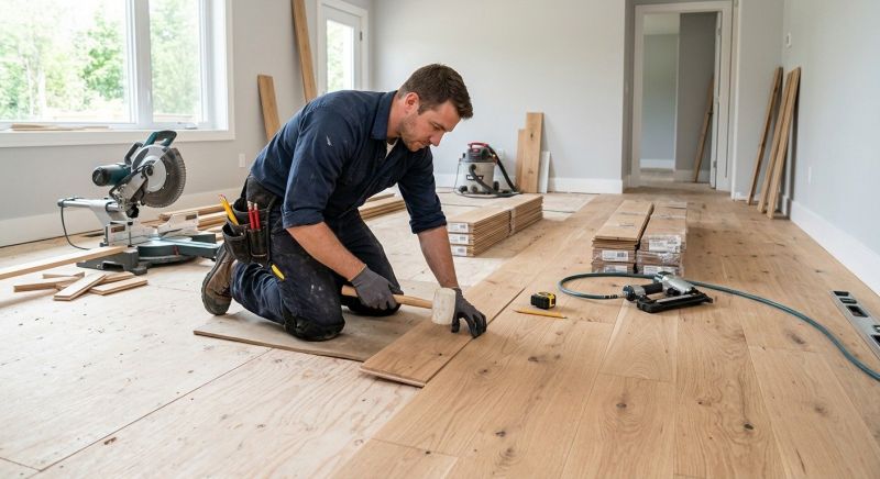 Hardwood Floor Installation in Georgetown, DE