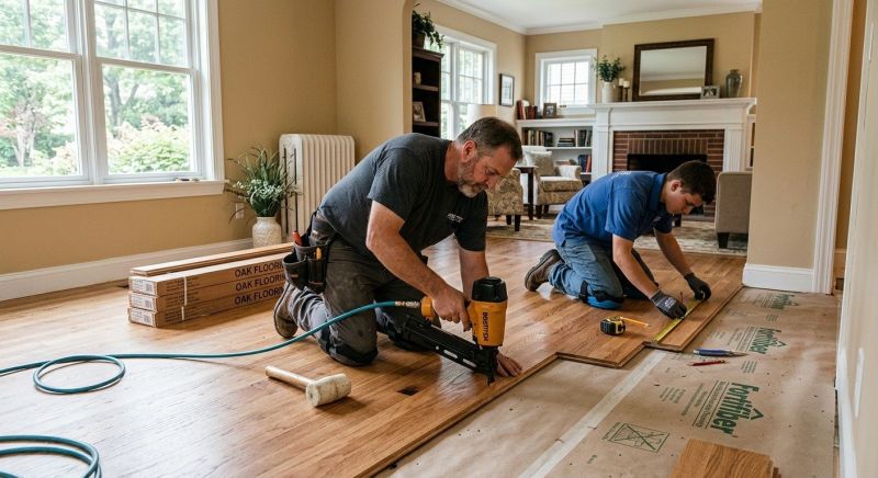 Hardwood Floor Installation in Salisbury, MD