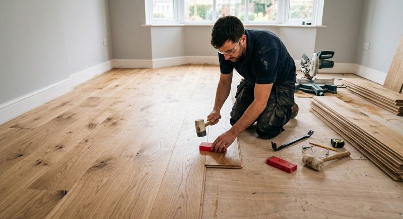 Hardwood Floor Installation in Pocomoke City, MD
