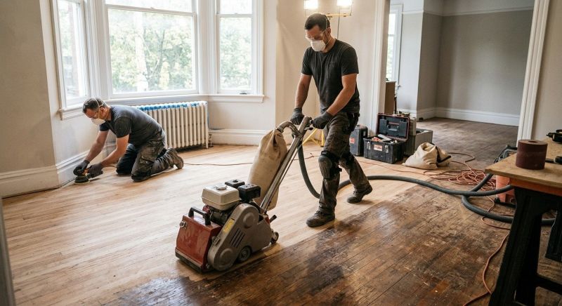 Hardwood Floor Renovation in Salisbury, MD