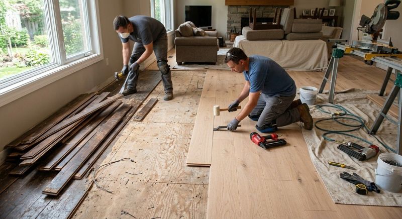Hardwood Replacement in Laurel, DE