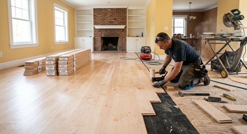 Maple Flooring Installation in Laurel, DE
