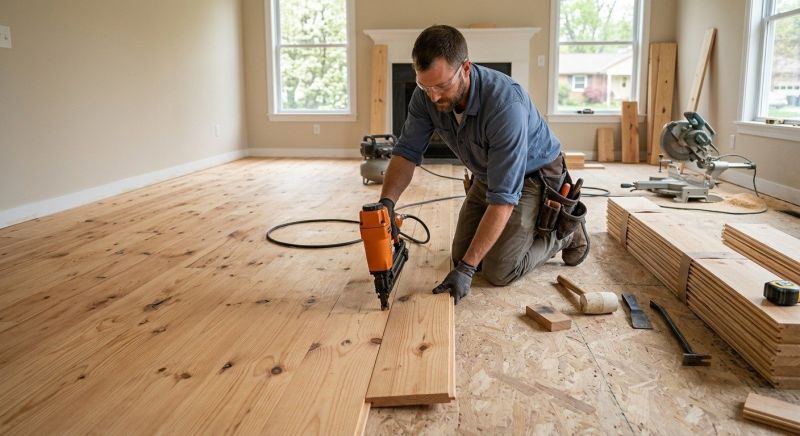 Maple Flooring Installation in Ocean City, MD