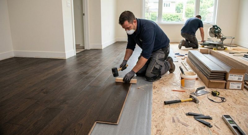 Maple Flooring Installation in Pocomoke City, MD