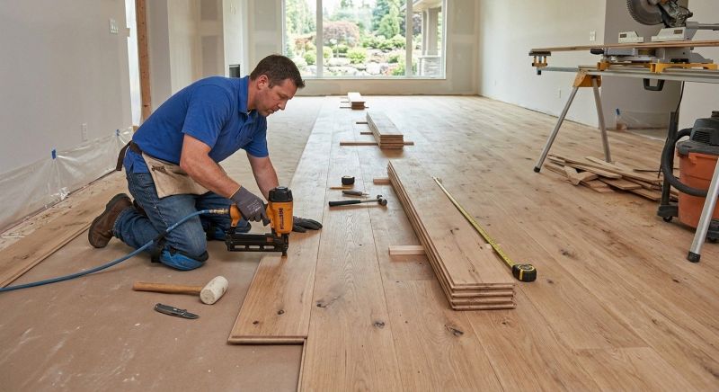Plank Floor Installation in Salisbury, MD