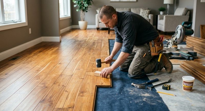 Teak Flooring Installation in Salisbury, MD