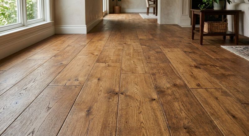 Wide Plank Floor Installation in Salisbury, MD