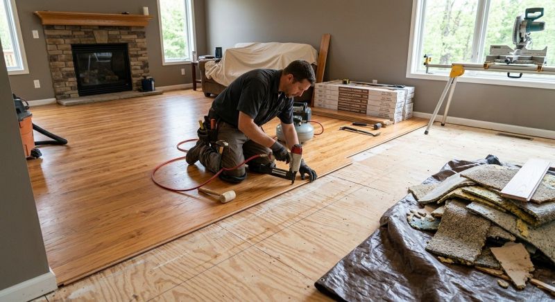 Wood Floor Replacement in Berlin, MD