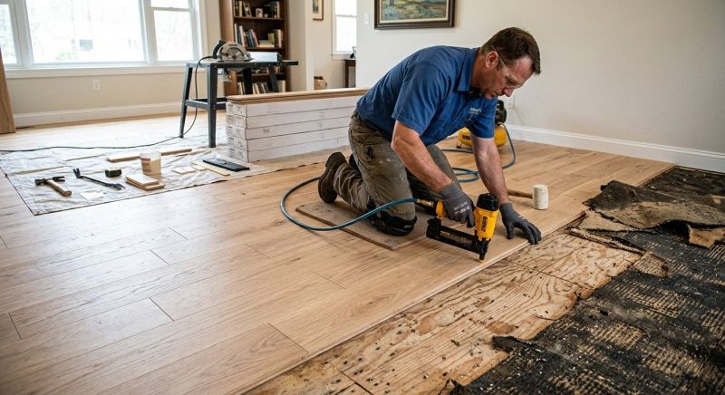 Wood Floor Replacement in Delmar, DE