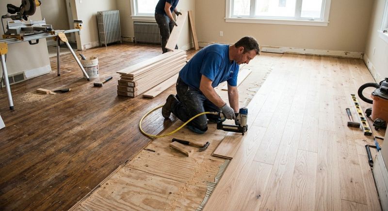 Wood Floor Replacement in Vienna, MD