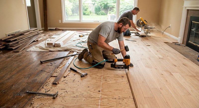 Wood Floor Replacement in Worcester County, MD