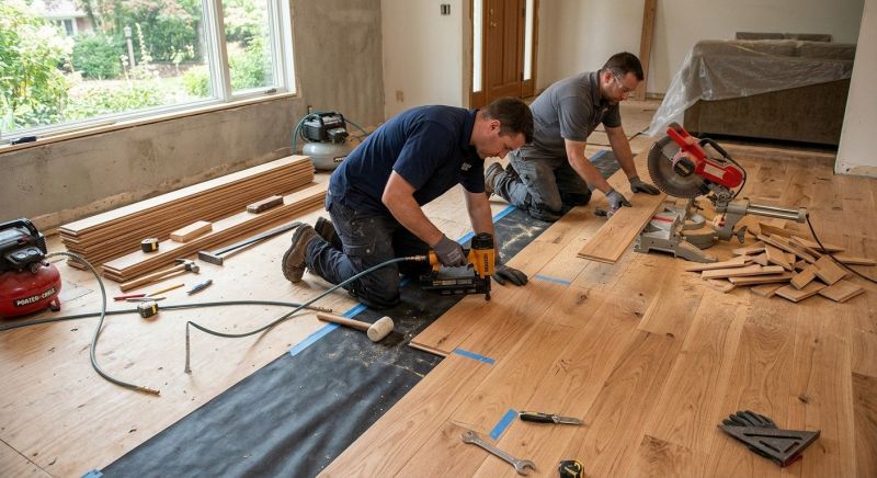 Wood Flooring Installation in Deal Island, MD